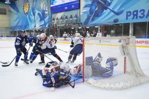 14.09.2025. Первая домашняя игра ХК Рязань-ВДВ в сезоне 2025/2026 ВХЛ