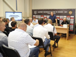 02.09.2026. Cобрание представителей команд Ночной хоккейной лиги в Рязанской области.