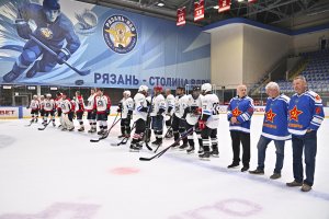 28.09.2026. Турнир по хоккею среди любительских команд &laquo;Кубок Памяти С.С. Козырева&raquo;. Церемония открытия
