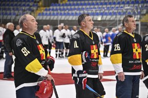 28.09.2026. Турнир по хоккею среди любительских команд &laquo;Кубок Памяти С.С. Козырева&raquo;. Церемония открытия