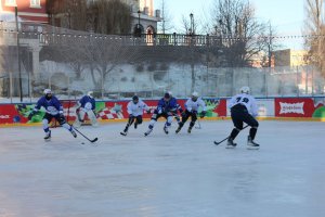 15.12.2025. Проект &laquo;Рязань &ndash; Новогодняя столица России 2026&raquo;. Турнир по хоккею 3х3 на Лыбедском бульваре
