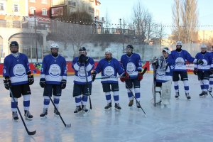 15.12.2025. Проект &laquo;Рязань &ndash; Новогодняя столица России 2026&raquo;. Турнир по хоккею 3х3 на Лыбедском бульваре