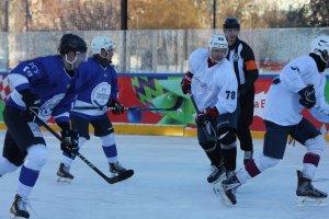 15.12.2025. Проект &laquo;Рязань &ndash; Новогодняя столица России 2026&raquo;. Турнир по хоккею 3х3 на Лыбедском бульваре