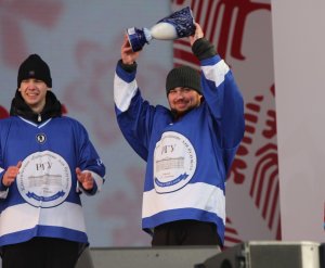 15.12.2025. Проект &laquo;Рязань &ndash; Новогодняя столица России 2026&raquo;. Турнир по хоккею 3х3 на Лыбедском бульваре