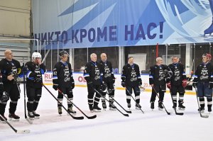 28.09.2026. Турнир по хоккею среди любительских команд &laquo;Кубок Памяти С.С. Козырева&raquo;. Церемония закрытия