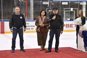 28.09.2026. Турнир по хоккею среди любительских команд &laquo;Кубок Памяти С.С. Козырева&raquo;. Церемония закрытия